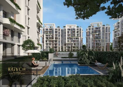 Own duplex 236m with a private garden in the most prestigious compound in New Cairo minutes from South 90th Street and the Suez Road