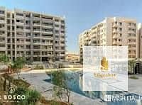 For sale: Unfinished twin villa in Al Bosco Compound, New Administrative Capital. Immediate delivery. Close to the lagoon and clubhouse.