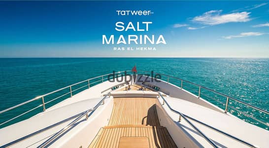 Chalet for sale with a 30% discount in Marina Salt, Ras El Hekma, North Coast, with installments over 10 years.