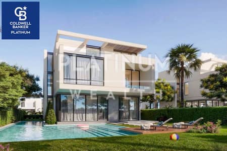فيو مفتوح مقدم 5% تسهيلات في السداد تصل الي 8 سنوات فيلا للبيع 486م برج العرب