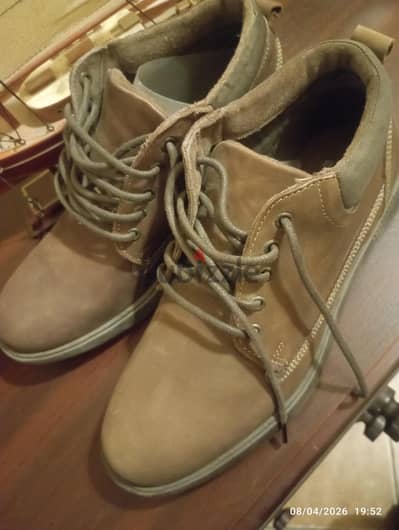 brown shoes bootsجزمه