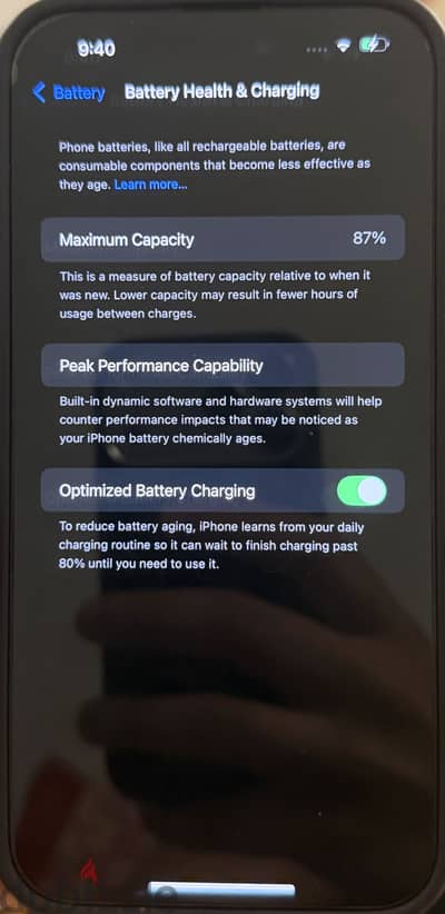 Apple - iPhone 14 Pro Max - 256GB - Purple - Battery 87%