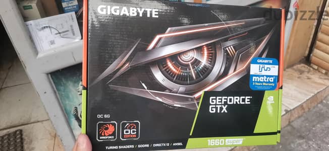 GTX 1660 SUPER GIGABYTE 2 FAN DDR6