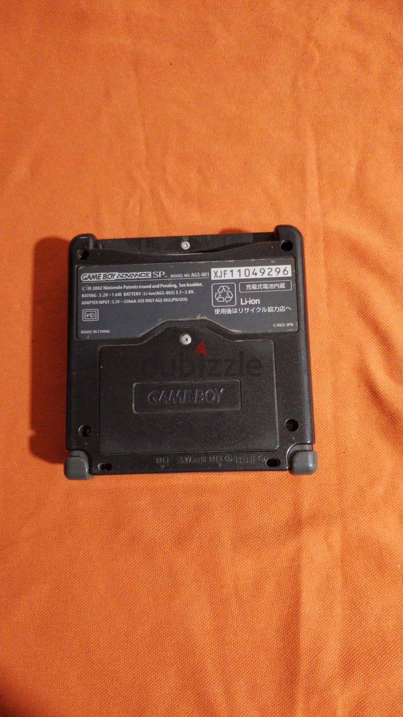 game Boy advance sp 4