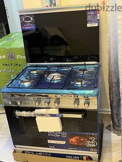 للبيع بوتاجاز Royal Pride 5 شعلة – جديد بالكرتونة