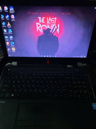 لاب توب hp بكارت شاشه خارجي 2 جيجا