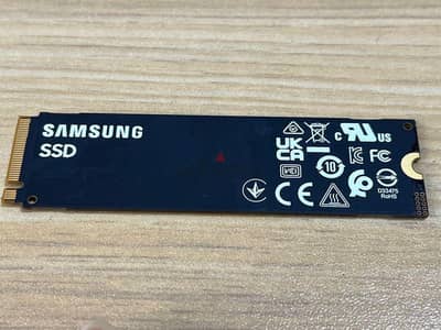ssd nvme 512g بسرعة عالية samsung gen 4 استعمال ١٠ ايام فقط