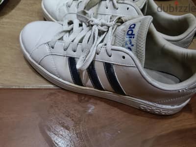 Adidas white shoes size 43