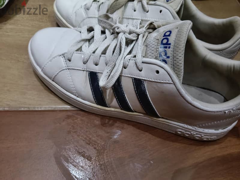 Adidas white shoes size 43 1