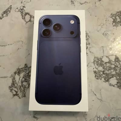 Apple - iPhone 17 Pro 265 Deep blue ضمان محلى مدفوع الضريبة جديد