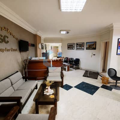  Administrative office for rent in a prime location in New Maadi, 300 square meters.