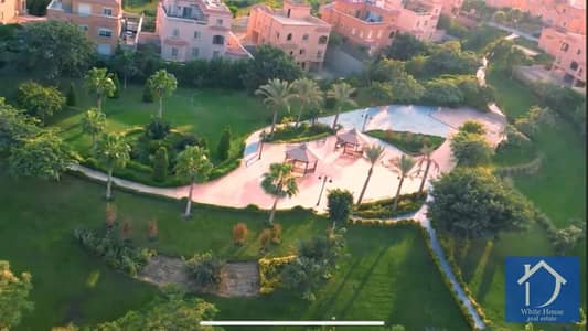 Semi-Finished Twin House Villa – 375sqm – Princess Compound – Behind Mall of Egypt__The villa is ready for immediate handover