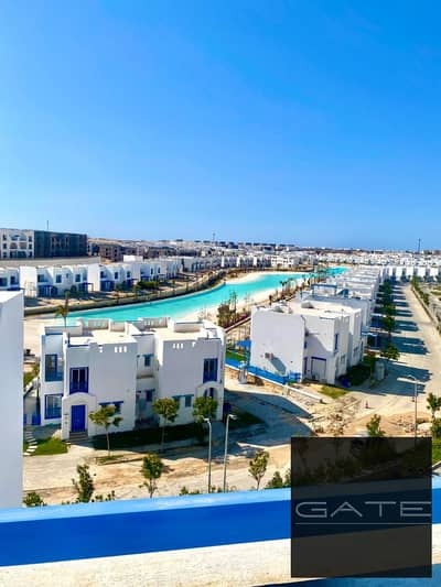 Lowest price twin house for sale in Mountain View Ras El Hekma - Greek Island 200m + garden 160m finished with air conditioning - immediate delivery