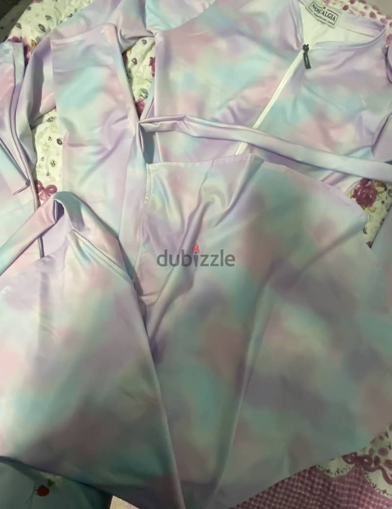 Pink pearl burkini 2