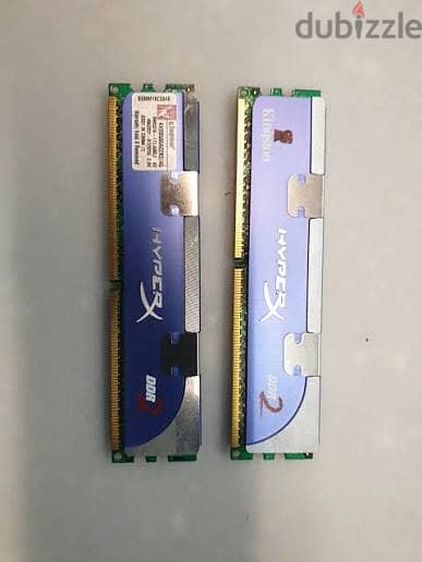 Kingston HyperX 4GB (2x2GB) DDR2 1000MHz PC2-8000 Desktop RAM Kit"