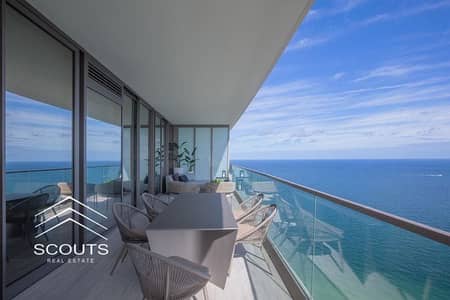 استثمر فى شقة صف اول على البحر Fully Finished بالتكييفات Sea View بانورامى للبيع فى ابراج العلمين El Alamein Towers الساحل الشمالي North Coast