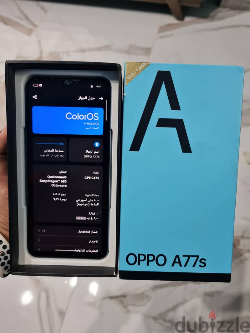 OPPO A77S 4