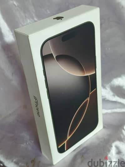 iPhone 16 Pro Max 256GB جديد كرتونة | أصلي وغير مجدد