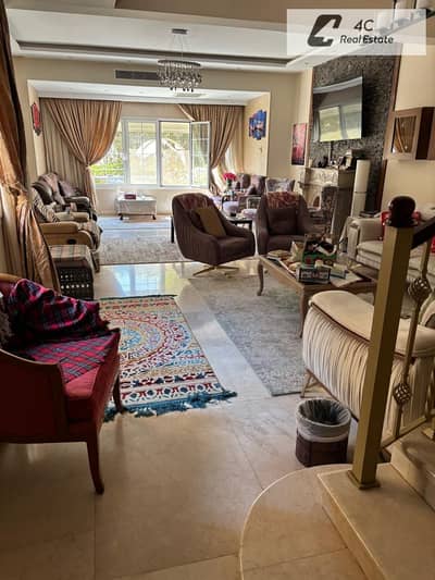 Ready to move ultra super lux classic corner townhouse resale below market price with 5 bedrooms in Hyde Park New Cairo near Golden Square for sale