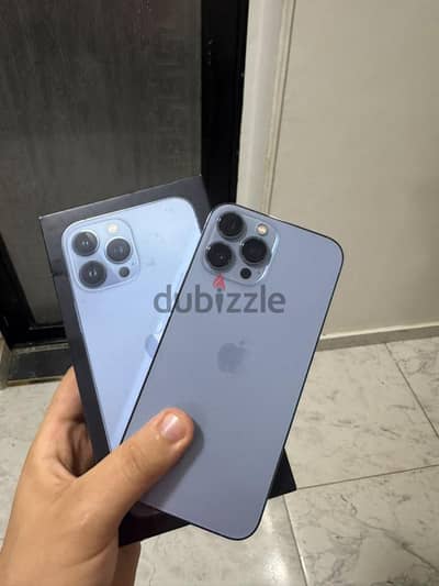 Apple - iPhone 13 Pro Max ( 256GB ) Sierra Blue