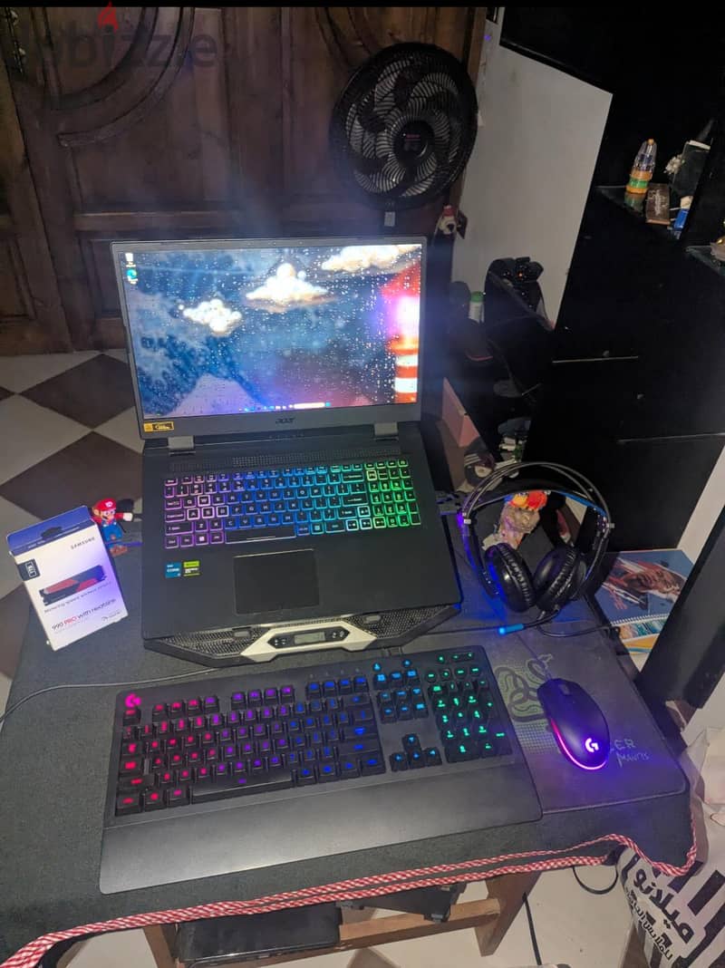 Acer nitro 5 + full setup 1