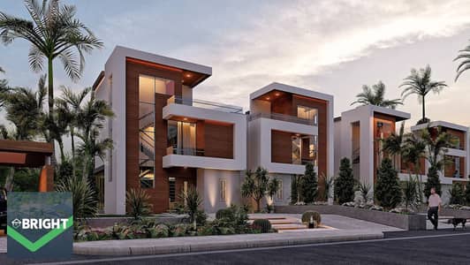 فيلا تاون هاوس للبيع بمقدم 10% وأطول فترة سداد في مدينة المستقبل | Nyoum Mostakbal City