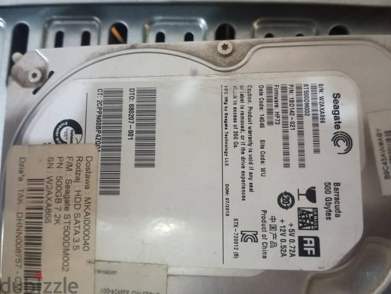 Hard HDD 500 1