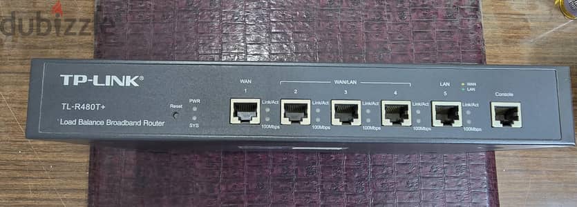 tp-link® tl-r480t+ جديد زيرو لم يستخدم بدون كرتونة