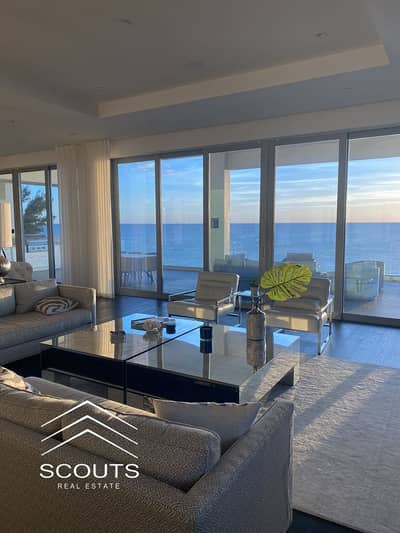 Immediate apartment on sea Fully Finished View Lagoon Latin Quarter New Alamein Alamein Towers North Coast latine new alamien city north coast
