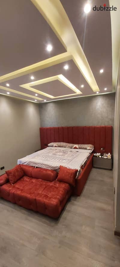 Furnished apartment for rent in Zahraa El Maadi, Beach American, at a special price