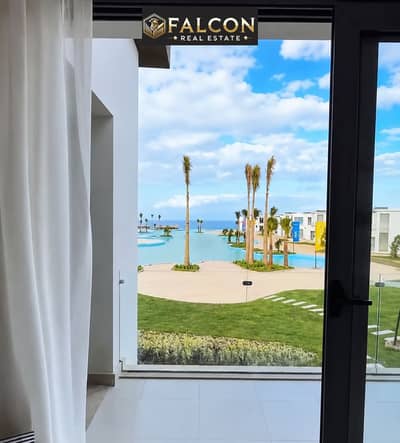 خصم 31% شاليه تشطيب High-End شايف البحر و لاجون من كل الغرف في كالي كوست | Cali Coast راس الحكمه  بجوار  فوكا باي & سيزر  & هاسيندا