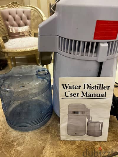 جهاز تقطير المياه Water Distiller سعة 4 لتر (بحالة ممتازة بالكتالوج)