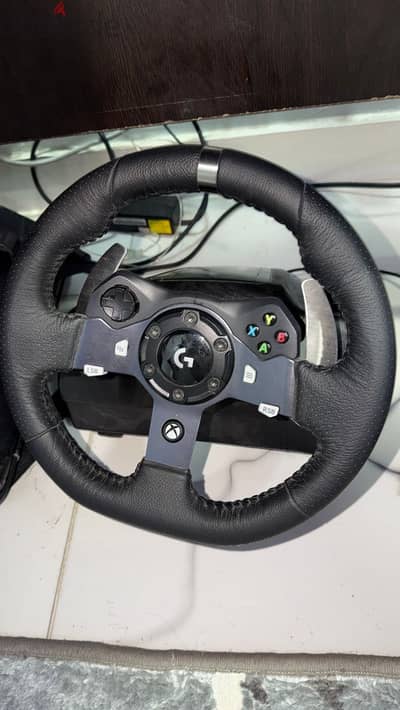 LOGITECH DRIVING FORCE STEERING WHEEL G920 Used
