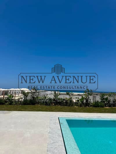 Ultra Prime Horizon Twin Villa with Penthouse in Solare Ras El Hikma Fully Finished Constructed Unit Elevated Sea-Front Living with Open Horizon Views
