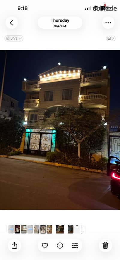 قصر فاخر للبيع – الشيخ زايد | الحي السابع  فرصة مميزة لامتلاك قصر فاخر في موقع استراتيجي بجوار مدرسة مارفل.   - مساحة الأرض: 730 م² - مساحة المباني: 1440 م² - 13 غرفة - 14 حمام - جراج يتسع لـ 4 سيارات  المميزات:  - دوبلكس فاخر بتشطيب سوبر لوكس ومفروش بالكا