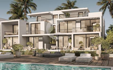 For Sale Own Luxuy Fully Finished 2BR Chalet Sea+Lagoon View In The Med, Ras El Hekma | Installments up to 10 Years with Only 5% Down Payment