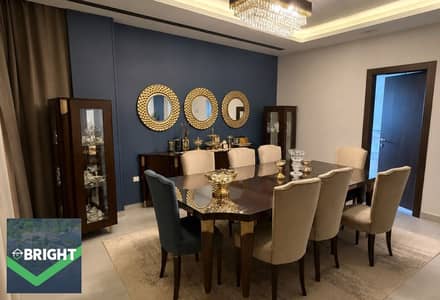An exceptional deal: a 200m² apartment available for immediate handover, featuring ultra-super-lux finishes and a prime location.
