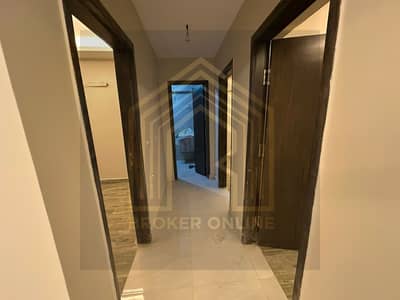 For rent, an empty apartment in 6th of October [Green Town Compound] area 100 meters - first habitation