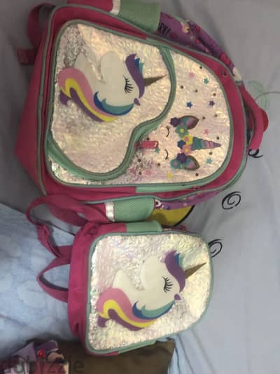 شنطه مدرسه جلوسى بيرد