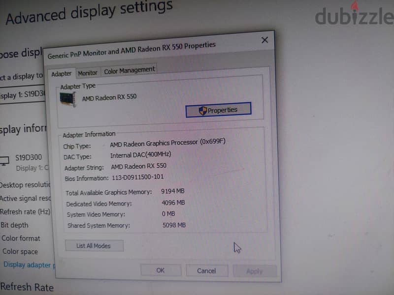 Rx 550 4gb 2