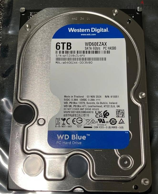 WD Blue 6TB 1