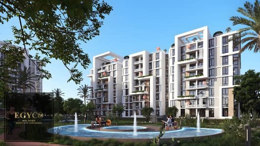 Apartment 4bed for sale finished to an ultra-super-lux standard with only a 10% down payment in a prestigious compound with comprehensive services and