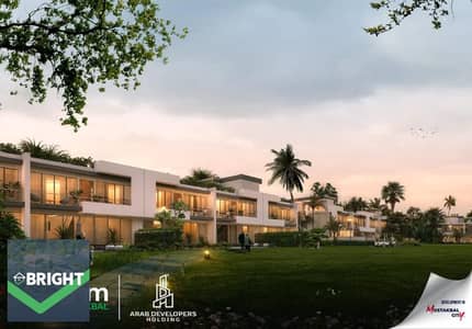 تاون هاوس للبيع بحديقة خاصة بالتقسيط على 12 سنة في مدينة المستقبل | كمبوند Nyoum Mostakbal City