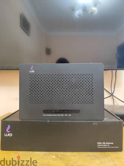 راوتر WE ZTE H188A V6 بكامل مشتمالاته خالص الرسوم