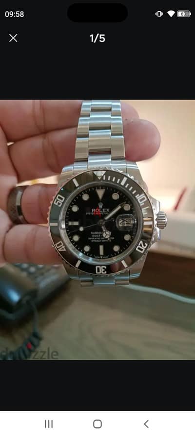 Rolex submariner Japan movement
