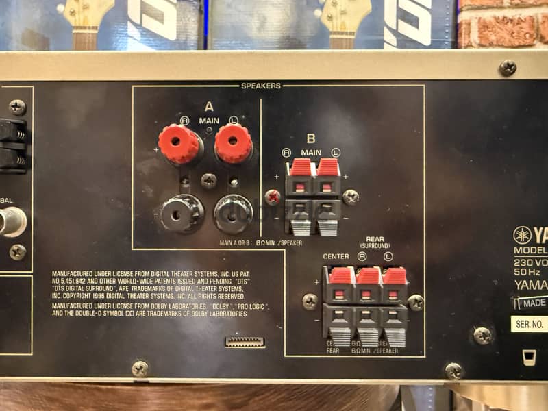 Amplifier Yamaha RX-V350 5