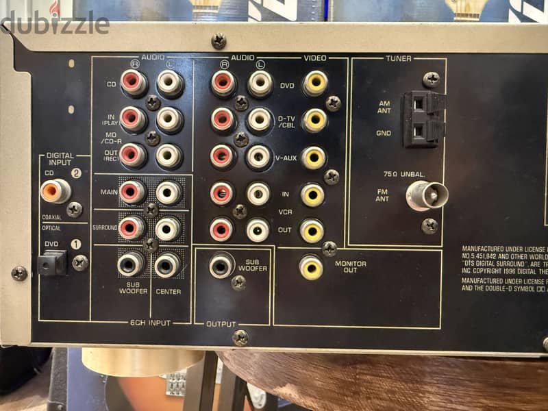 Amplifier Yamaha RX-V350 6