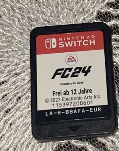 Fc24 nintendo switch without box for sale only