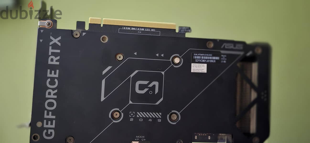 Nvidia RTX 4070 ASUS Dual 12GB OC 2