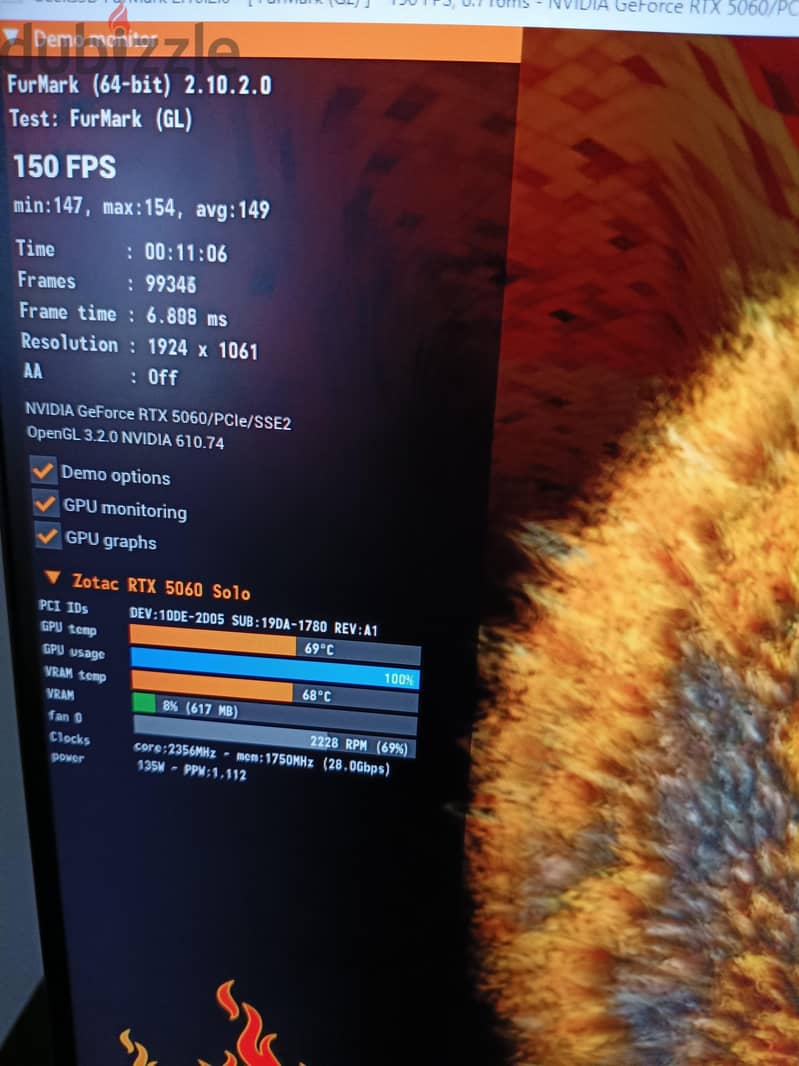 RTX 5060 Zotac OC 3